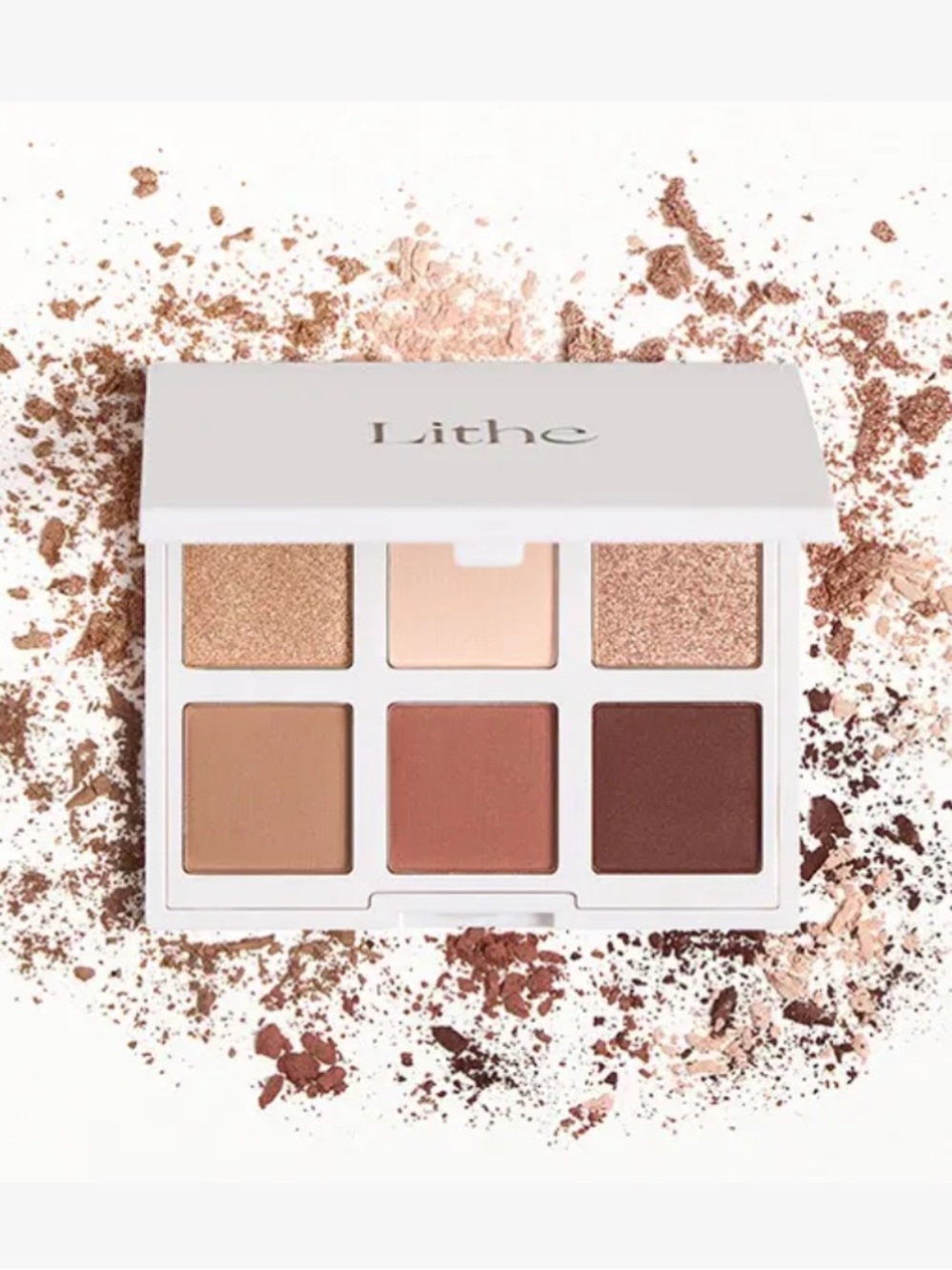 Lithe Neutral Eyeshadow Palette — Warm Brown & Champagne Shades